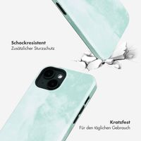 Selencia Vivid Rückabdeckung mit MagSafe Apple iPhone 14 - Marble Grayed Jade