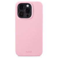 Holdit Silicone Case für das iPhone 15 Pro - Pink