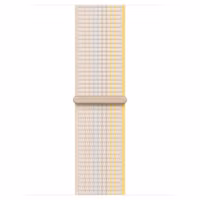 Apple Sport Loop Armband für das  Apple Watch Series 1 t/m 9 / SE (38/40/41 mm) | Series 10 / 11 (42 mm) - Starlight Colour
