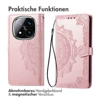 imoshion Mandala Klapphülle Xiaomi Poco X7 - Rosé gold