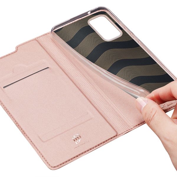 Dux Ducis Slim TPU Klapphülle für Samsung Galaxy Note 20 - Roségold