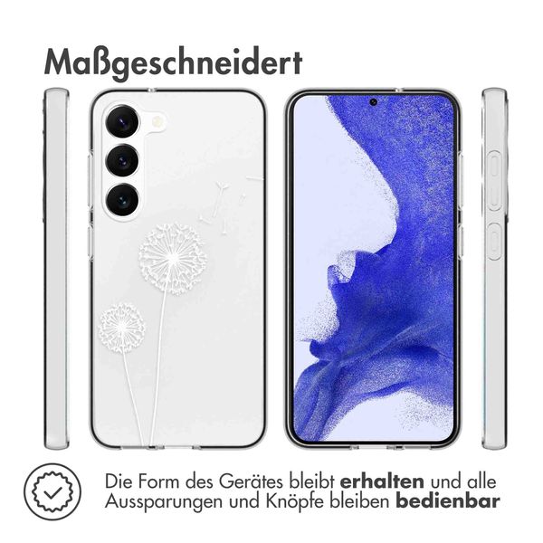 imoshion Design Hülle für das Samsung Galaxy S23 Plus - Dandelion