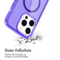 imoshion Sparkle Back Cover mit MagSafe für das iPhone 14 Pro - Violett