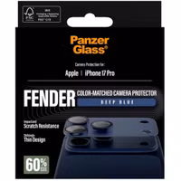 PanzerGlass Fender Kameraschutz für das iPhone 17 Pro - Deep Blue