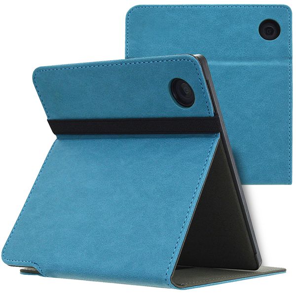 imoshion Stand Flipcase Kobo Libra H2O - Hellblau