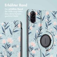 imoshion 360° drehbare Design Klapphülle für das Honor Pad X9 - Flowers