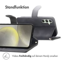 imoshion Klapphülle mit Kordel Samsung Galaxy S25 Plus - Schwarz