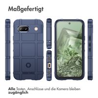 imoshion Rugged Shield Backcover für das Google Pixel 8a - Dunkelblau