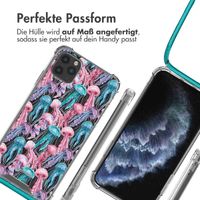 imoshion Design Hülle mit Band Apple iPhone 11 Pro - Jellyfish Watercolor