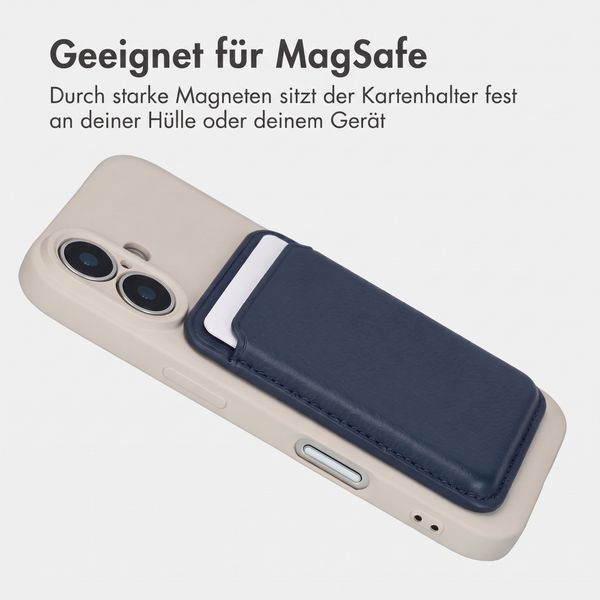 imoshion Magnetischer Kartenhalter - Geeignet für MagSafe - Dunkelblau