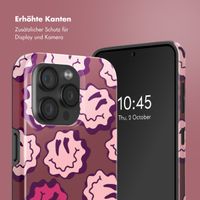 Selencia Vivid Rückabdeckung mit MagSafe Apple iPhone 15 Pro - Wavy Smiley Pink