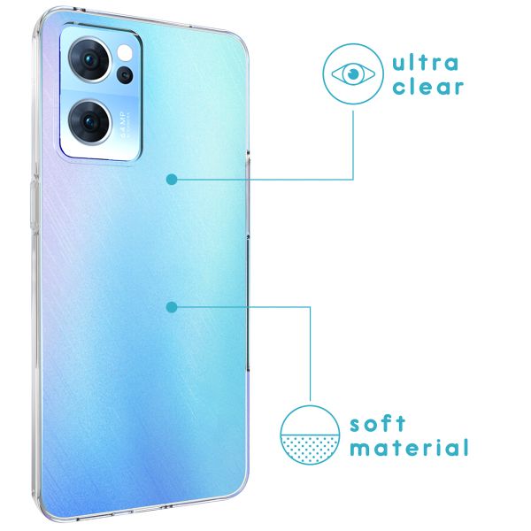 imoshion Softcase Back Cover Oppo Find X5 Lite (5G) - Transparent