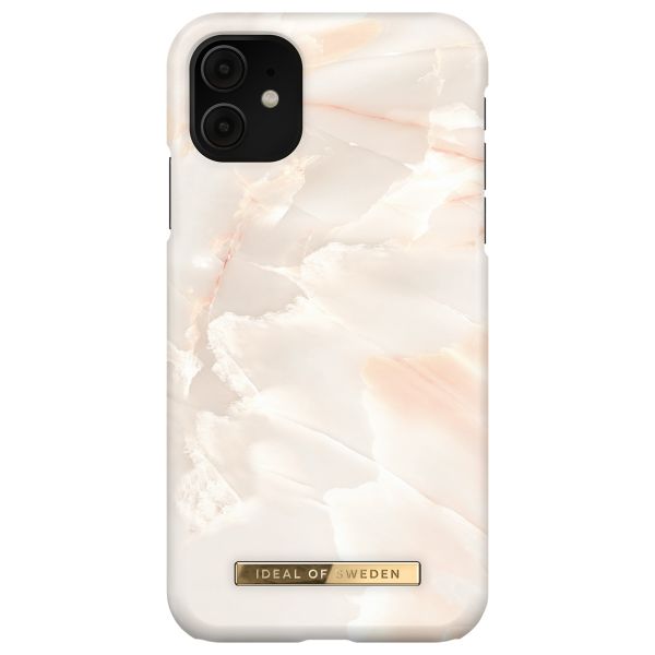 iDeal of Sweden Fashion Back Case für das iPhone 11 - Rose Pearl Marble