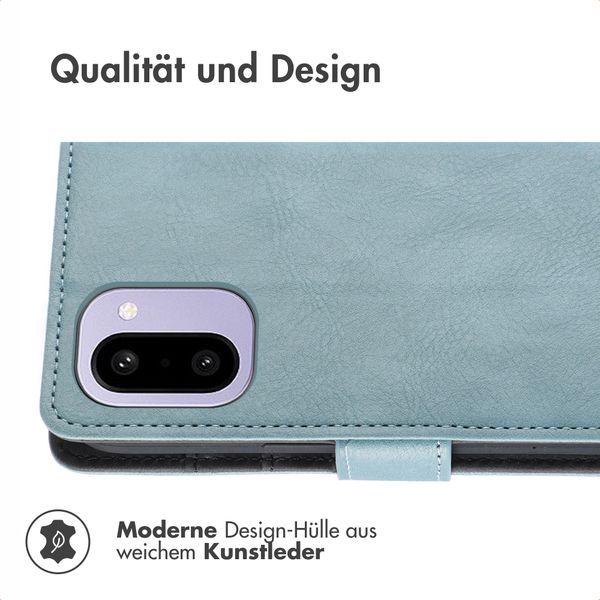 imoshion Luxuriöse Klapphülle OnePlus 15R - Hellblau