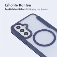 imoshion Transparente Bookcase mit MagSafe Samsung Galaxy A57 (5G) - Blau