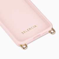 Selencia Rivièra Backcover mit MagSafe mit abnehmbaren Haken Samsung Galaxy S25 / S24 - Sorbet Pink