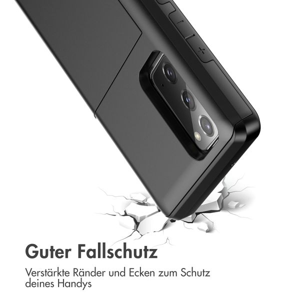 imoshion Backcover mit Kartenfach Samsung Galaxy S20 FE - Schwarz