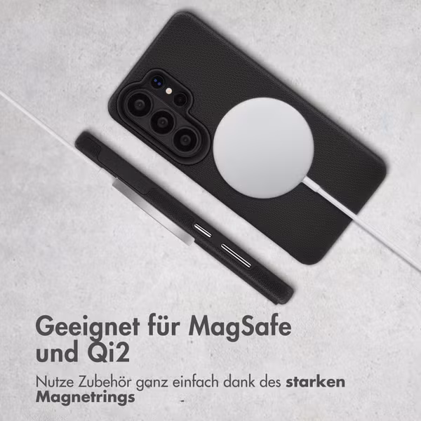 Accezz Tough Back Cover mit MagSafe Samsung Galaxy S26 Ultra - Schwarz