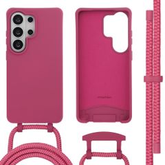 imoshion Color Backcover mit abnehmbarem Handykette und MagSafe Samsung Galaxy S26 Ultra - Raspberry