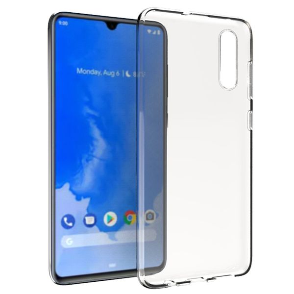 Accezz TPU Clear Cover Transparent für Samsung Galaxy A70