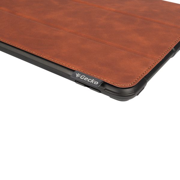 Gecko Covers Rugged Klapphülle iPad 9 (2021) 10.2 Zoll / iPad 8 (2020) 10.2 Zoll / iPad 7 (2019) 10.2 Zoll - Braun