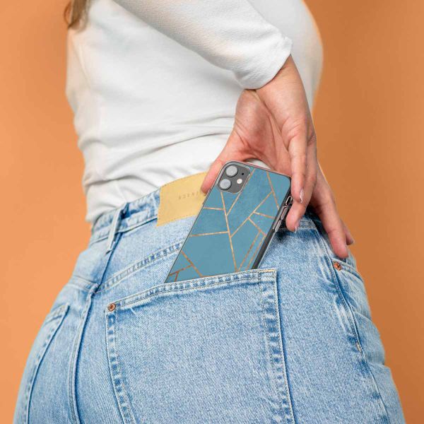 imoshion Design Hülle Google Pixel 8 Pro - Blue Graphic