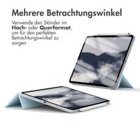 imoshion Magnetic Klapphülle für das iPad Air 11 Zoll (2024) M2 / Air 5 (2022) / Air 4 (2020) - Hellblau