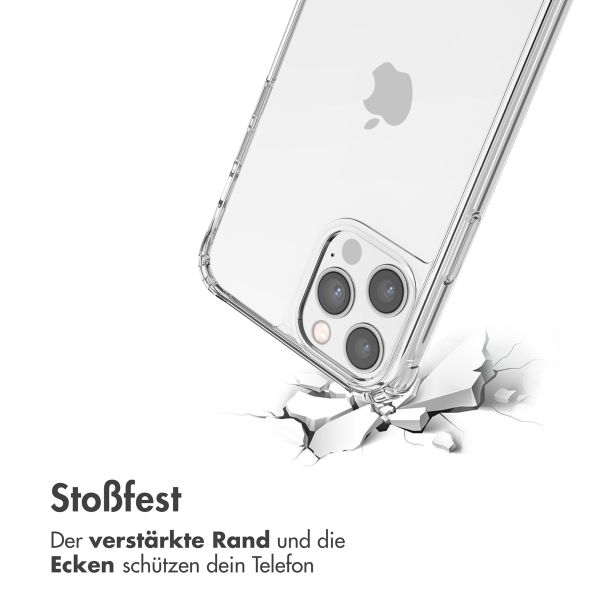 imoshion Back Cover mit Band + Armband Apple iPhone 12 (Pro) - Perlenherzen