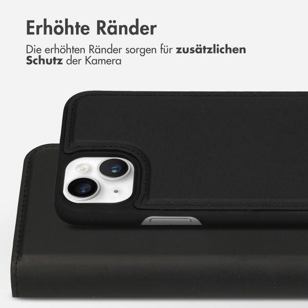 Accezz Premium Leather 2 in 1 Klapphülle für das iPhone 14 Plus - Schwarz