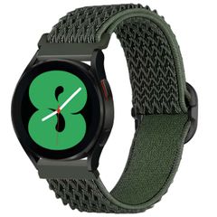 imoshion Elastisches Nylonarmband -   Universelle 20 mm Anschluss - Dunkelgrün