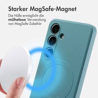 imoshion Color Back Cover mit MagSafe Samsung Galaxy S24 - Smoke Green
