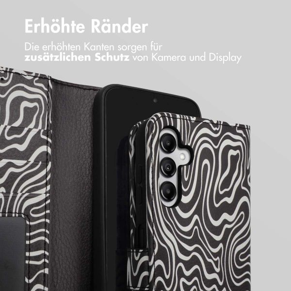 imoshion Design Klapphülle Samsung Galaxy A14 (5G/4G) - Black And White