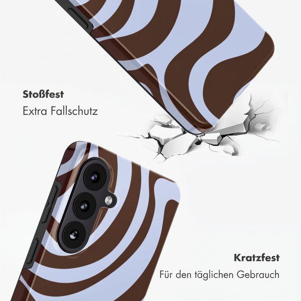 Selencia Vivid Rückabdeckung mit MagSafe Samsung Galaxy S26 FE - Dream Swirl Chocolate