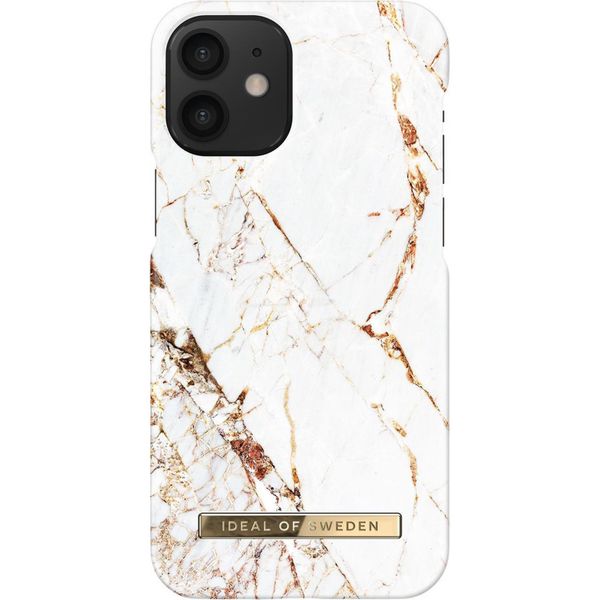 iDeal of Sweden Fashion Back Case iPhone 12 Mini - Carrara Gold