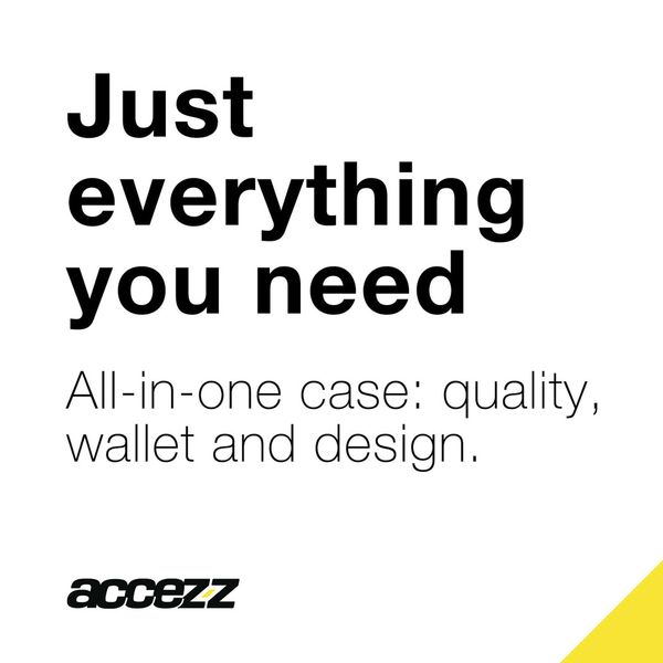 Accezz Wallet TPU Klapphülle für das Samsung Galaxy A72 - Gold