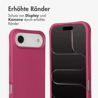 imoshion Color Backcover mit abnehmbarem Handykette und MagSafe Apple iPhone Air - Raspberry