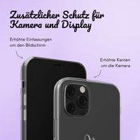 Personalisierte Hülle mit elegantem Herz iPhone 11 - Transparent