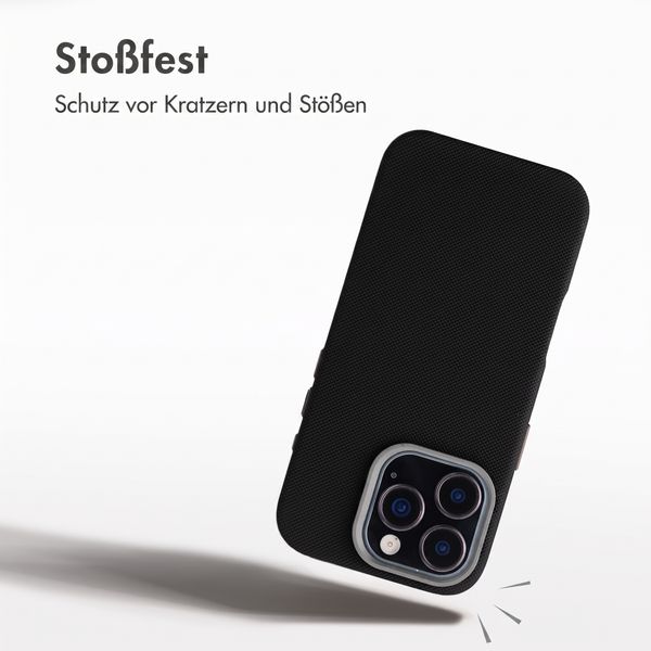 Accezz Mesh Backcover mit MagSafe Apple iPhone 16 Pro - Schwarz