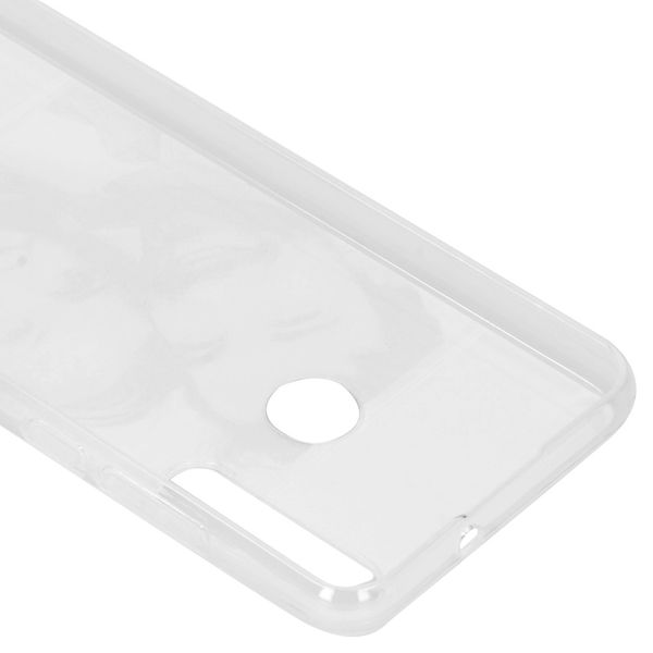 Gestalte deine eigene Huawei Y6p Gel Hülle - Transparent