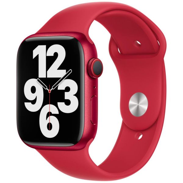 Apple Sport Band fur Apple Watch Series 1 bis 9 SE 38 40 41 mm Series 10 42 mm Product Red Handyhuellen