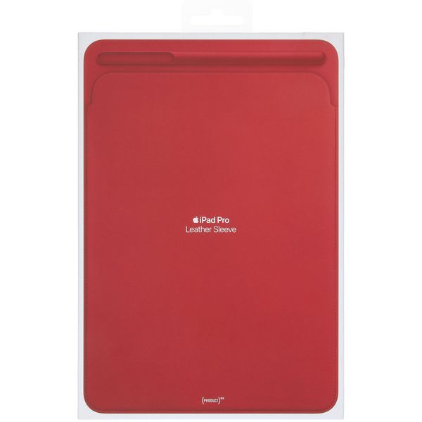 Apple Leather Sleeve Apple iPad 9 (2021) 10.2 Zoll / iPad 8 (2020) 10.2 Zoll / iPad 7 (2019) 10.2 Zoll / Air 3 (2019) / Pro 10.5 (2017) - Red