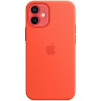 Apple Silikon-Case MagSafe für das Apple iPhone 12 Mini - Electric Orange