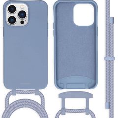 imoshion Color Backcover mit abtrennbarem Band Apple iPhone 14 Pro Max - Ash Blue