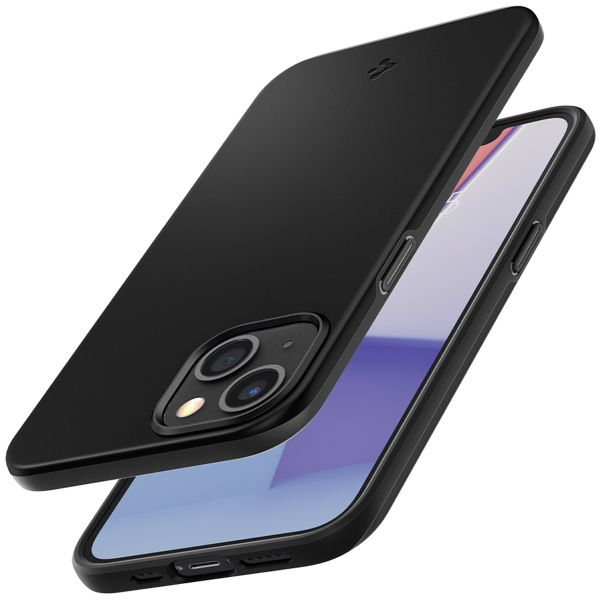 Spigen Thin Fit™ Hardcase für das Apple iPhone 13 Mini - Schwarz