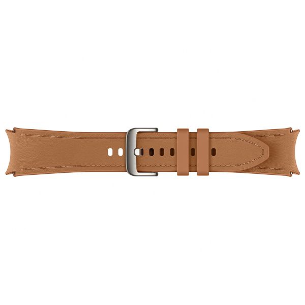 Samsung Original Hybrid Vegan Leather Band M/L für das Galaxy Watch 6 / 6 Classic / 5 / 5 Pro - Camel