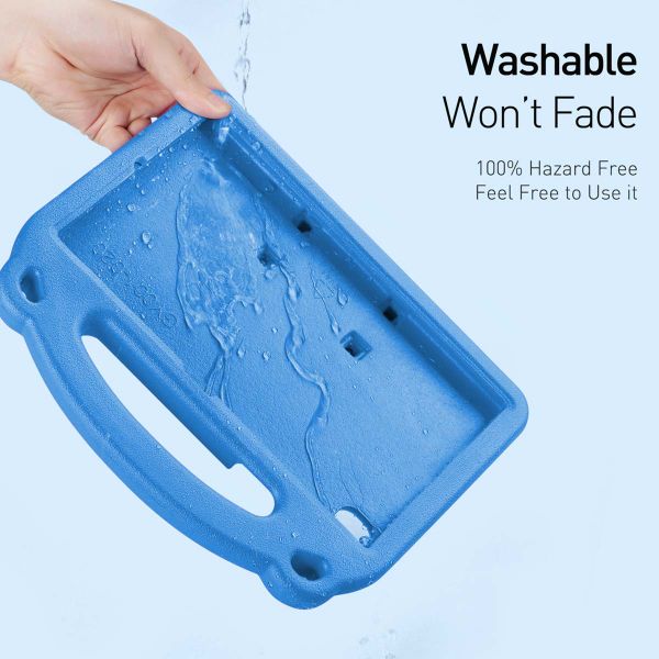 Dux Ducis Kindersichere Panda Schutzhülle mit Ständer Samsung Galaxy Tab A11 Plus / A9 Plus - Blau