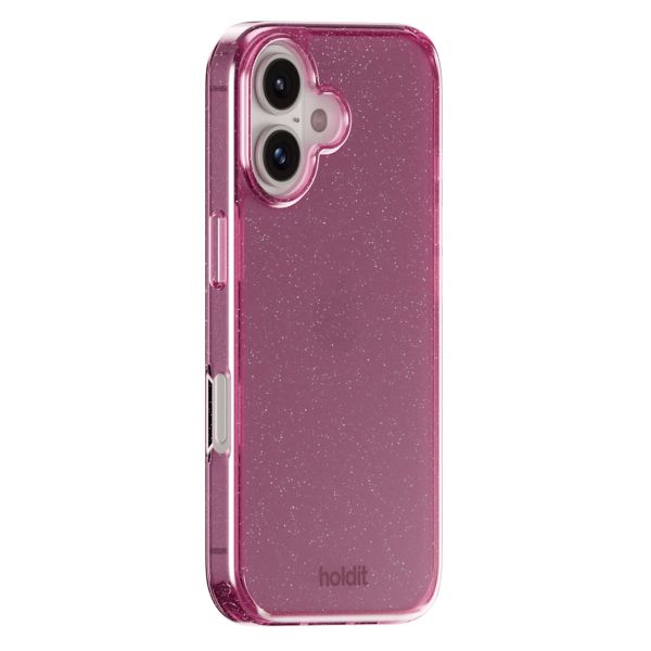 Holdit Glitzer Case Apple iPhone 16 - Rosa