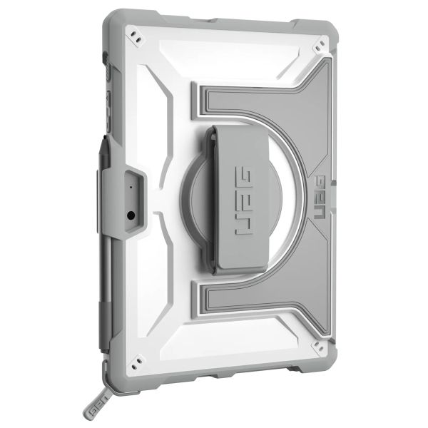 UAG Plasma Healthcare backcover mit Strap und Schultergurt für das Microsoft Surface Go / Go 2 / Go 3 - Weiß / Grau