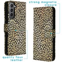 imoshion Design TPU Klapphülle Samsung Galaxy S21 - Allover de luxe