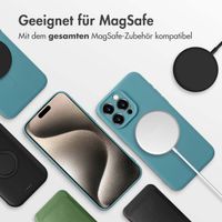 imoshion Color Back Cover mit MagSafe Apple iPhone 15 Pro Max - Smoke Green